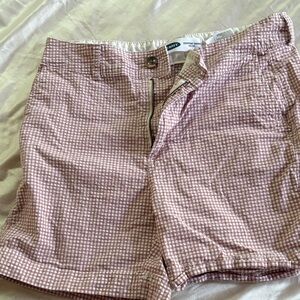Old Navy Women's Pink Gingham Shorts